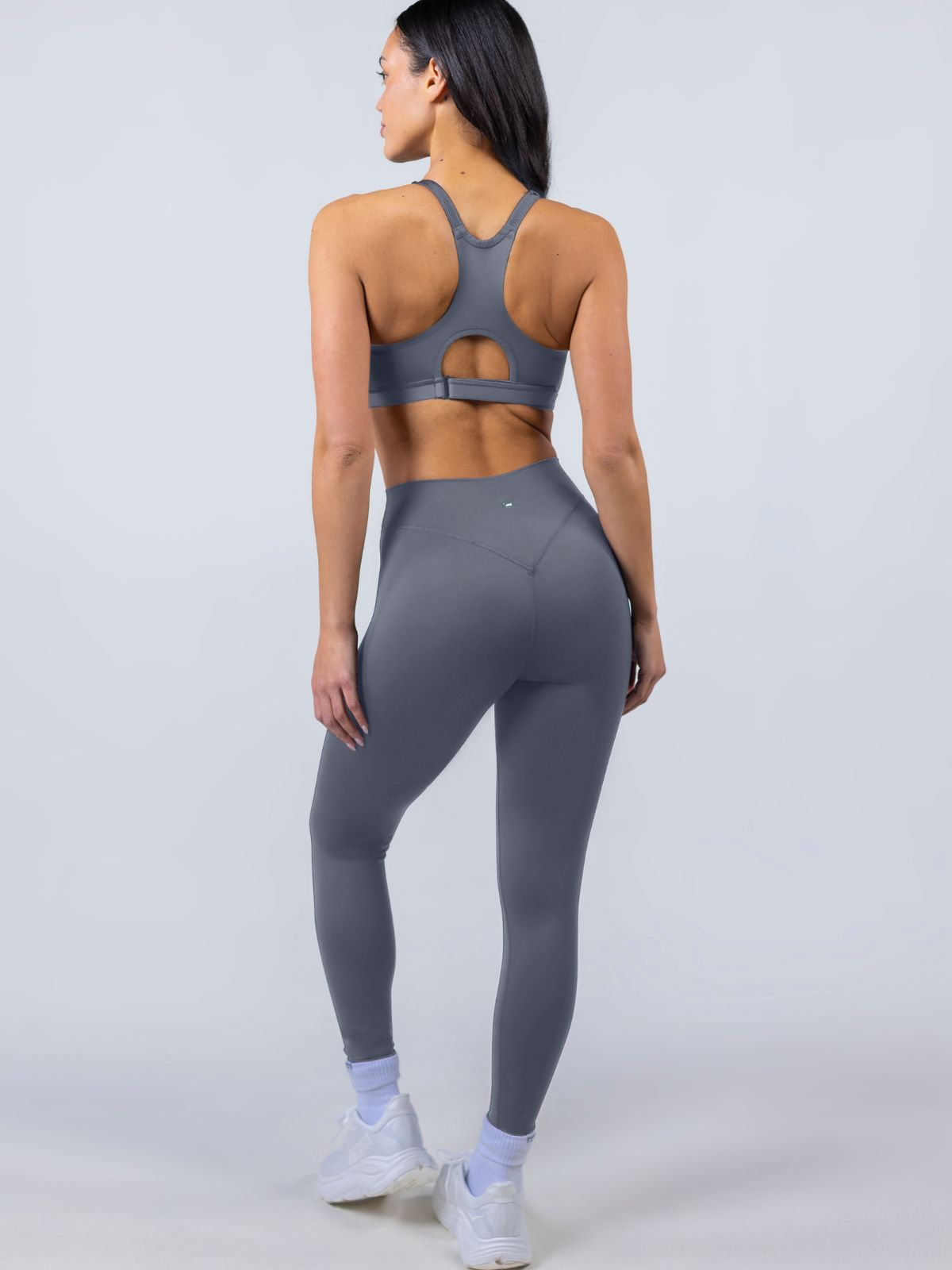 CloudNine™ No Front Seam Legging - Steady Grey