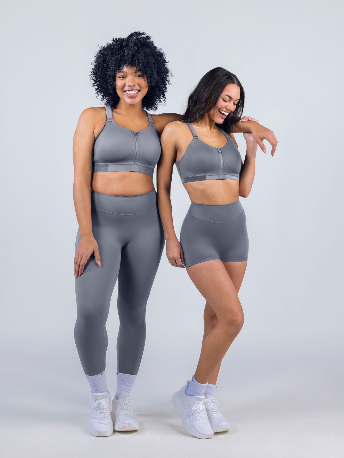 CloudNine™ No Front Seam Legging - Steady Grey